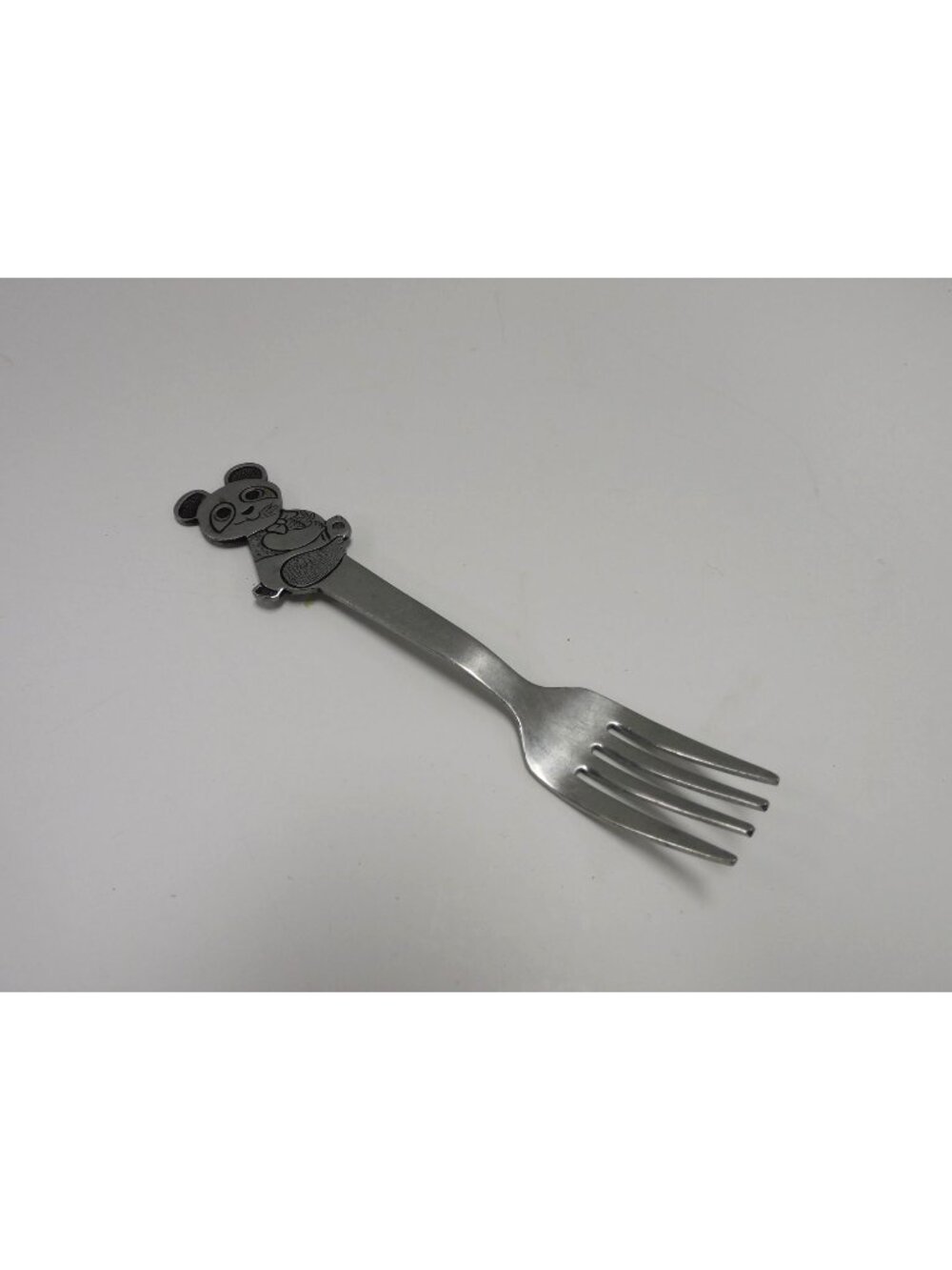 Vintage Andy Panda Bear Child Stainless Disney By Bonny Spoon 5 1/2 DW356